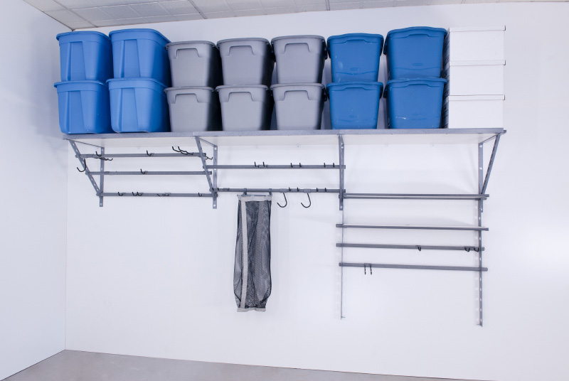 monkey bar garage wall storage