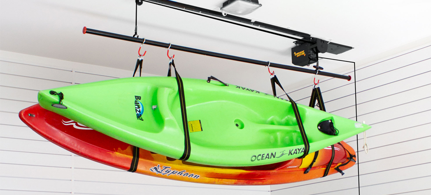 kayak canoe lift for garage